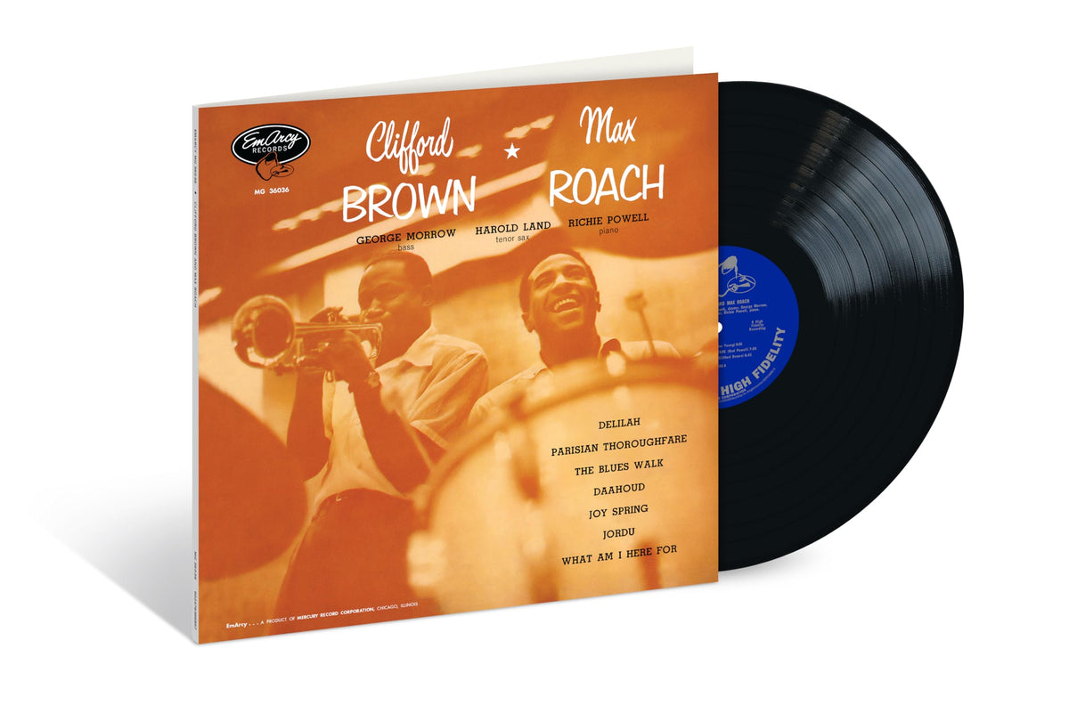 Clifford Brown & Max Roach – Clifford Brown & Max Roach vinyl record cover