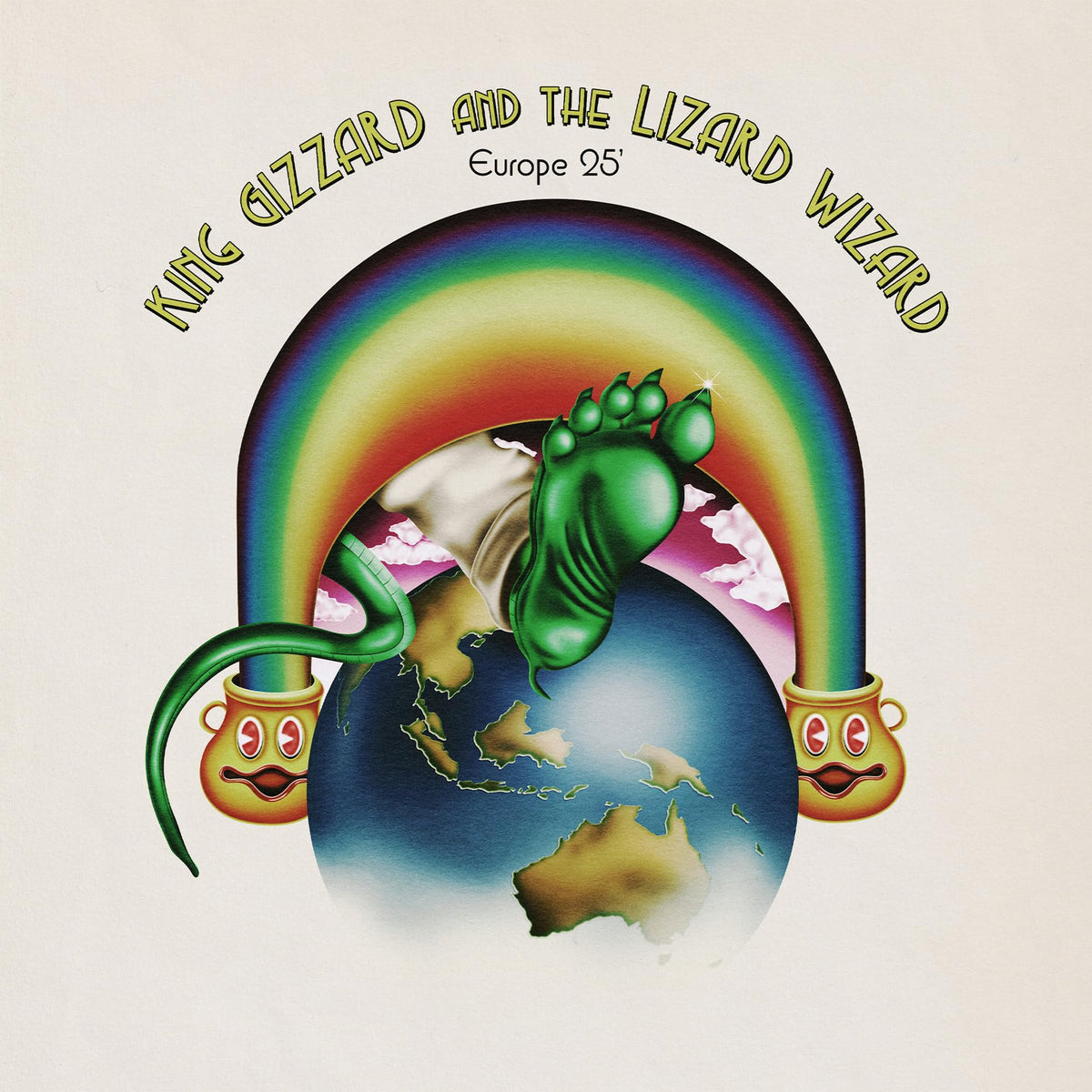 King Gizzard & the Lizard Wizard – Europe 25' vinyl record cover