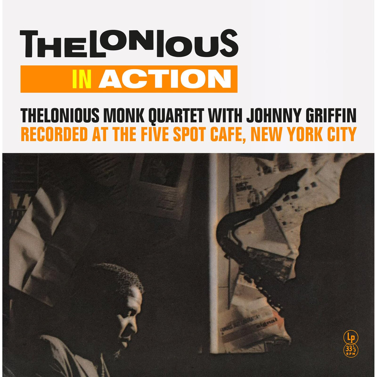 Thelonious Monk Quartet with Johnny Griffin – Thelonious in Action (Special Edition) vinyl record cover