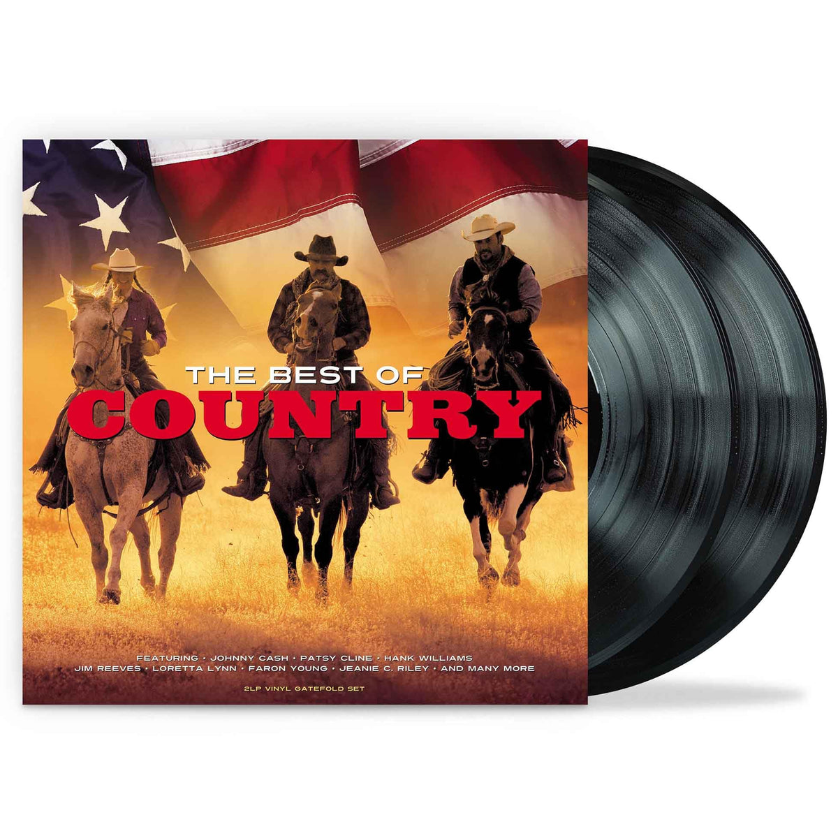 Various Artists – The Best of Country vinyl record cover