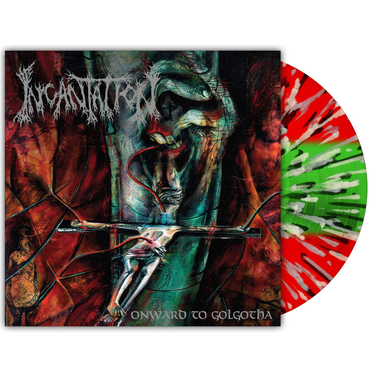 Incantation – Onward to Golgotha vinyl record cover