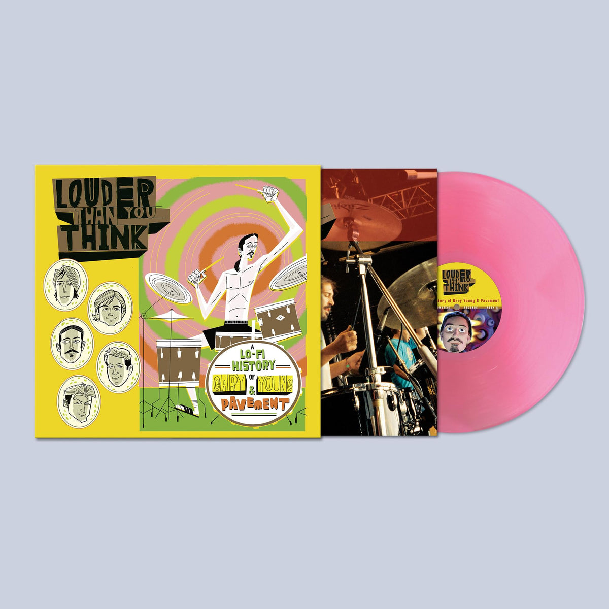 Various Artists – Louder Than You Think (Coloured Vinyl) vinyl record cover