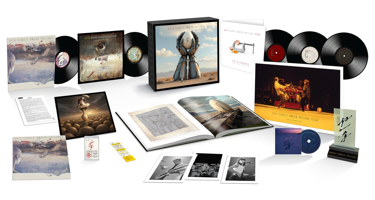 Rush – Grace Under Pressure vinyl record cover