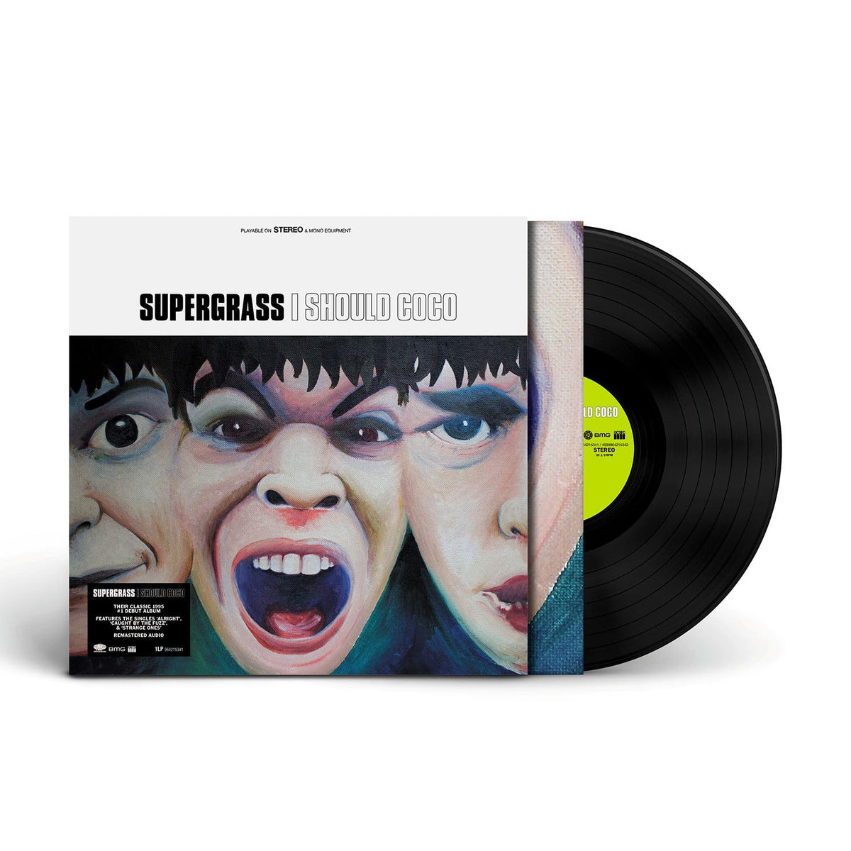 Supergrass – I Should Coco vinyl record cover