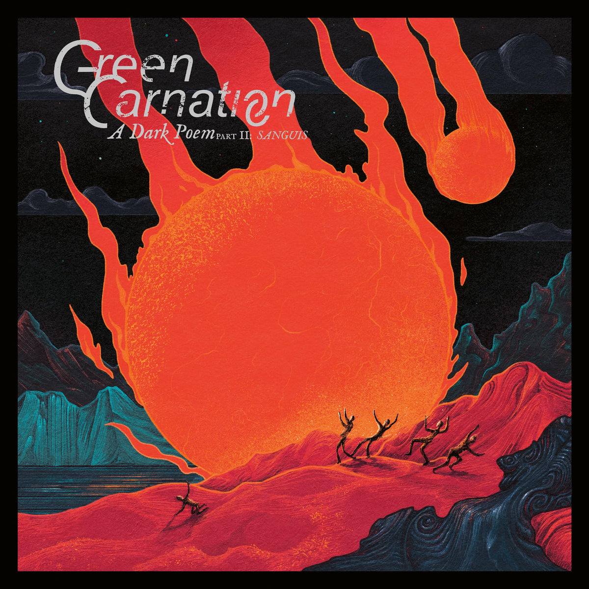 Green Carnation – A Dark Poem, Part II vinyl record cover