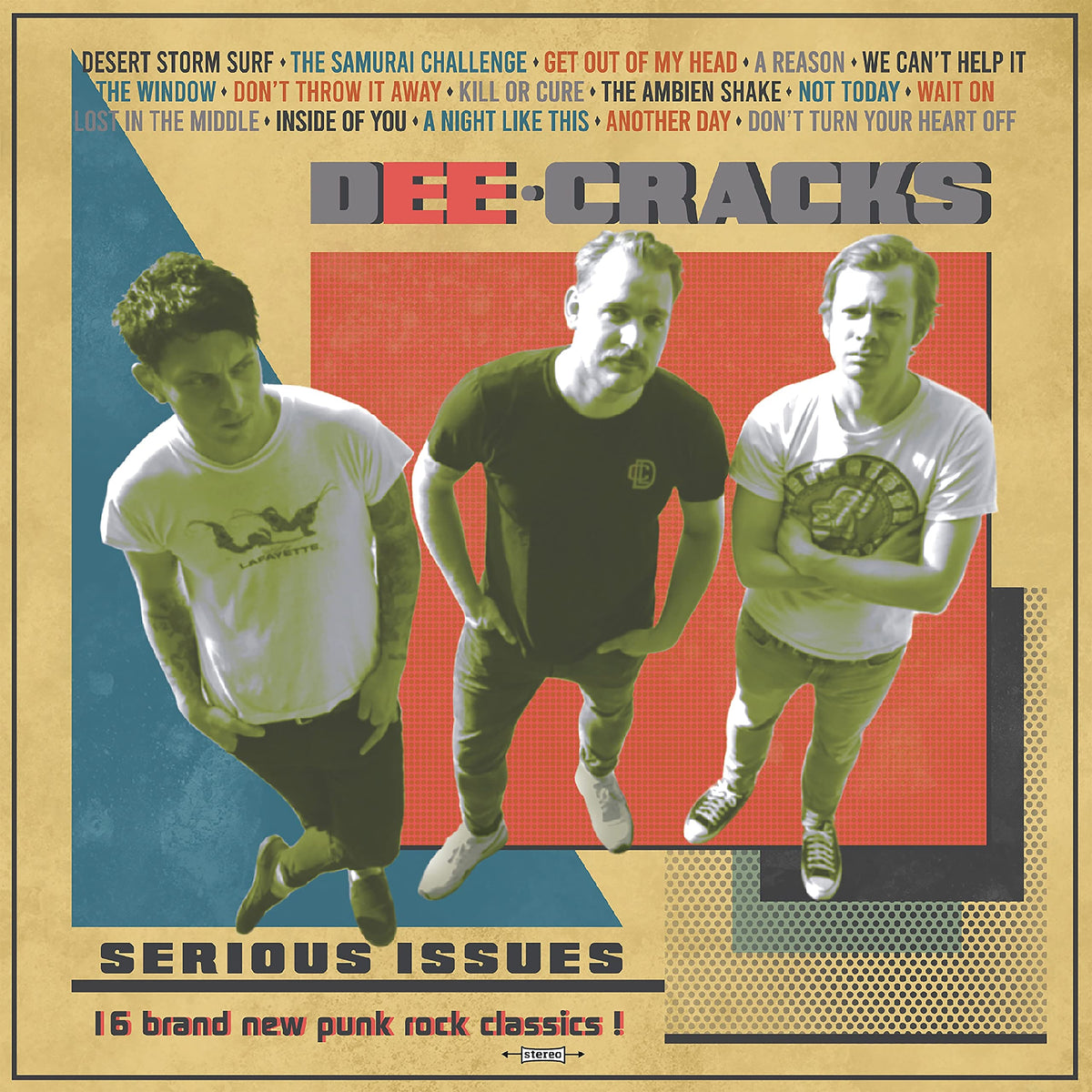 DeeCracks – Serious Issues vinyl record cover