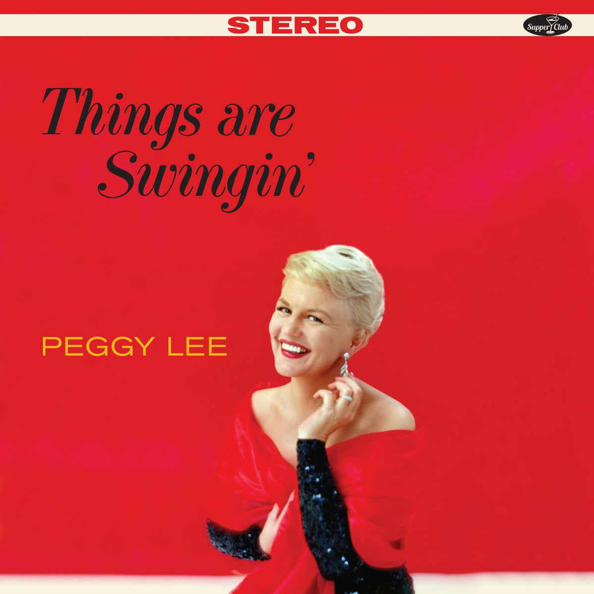 Peggy Lee – Things Are Swingin' vinyl record cover