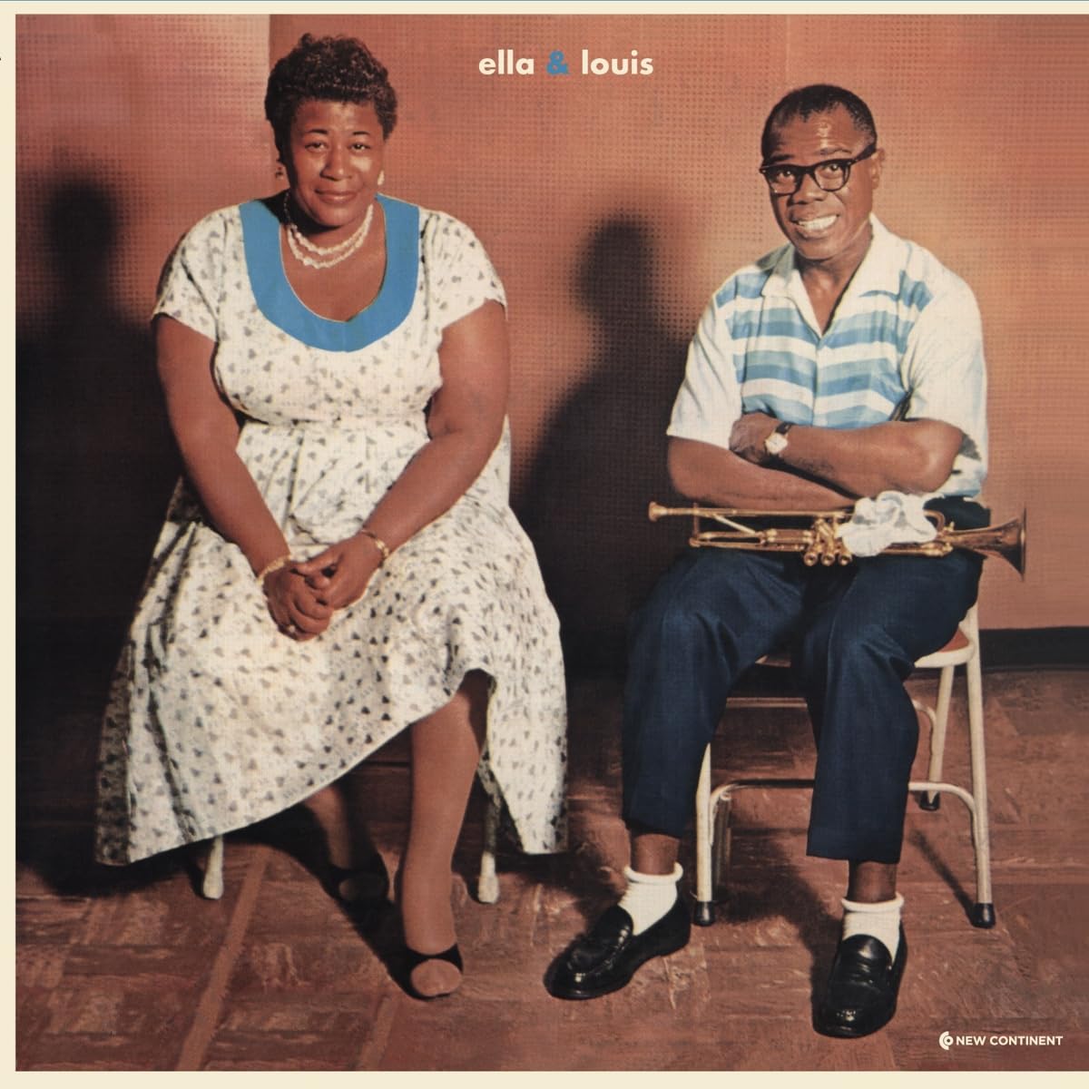 Ella Fitzgerald & Louis Armstrong – Ella & Louis vinyl record cover