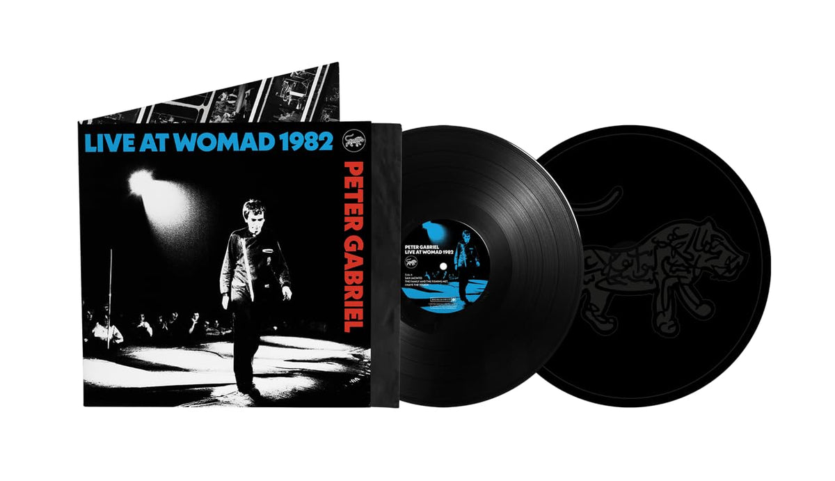 Peter Gabriel – Live at WOMAD 1982 vinyl record cover