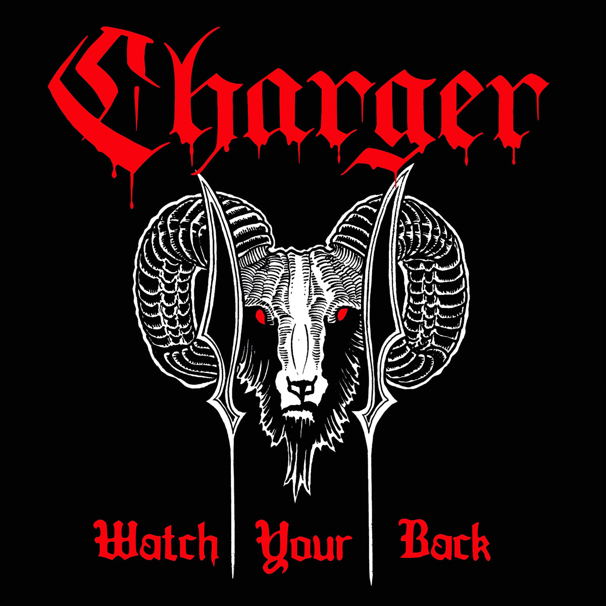 Charger – Watch Your Back/Stay Down vinyl record cover