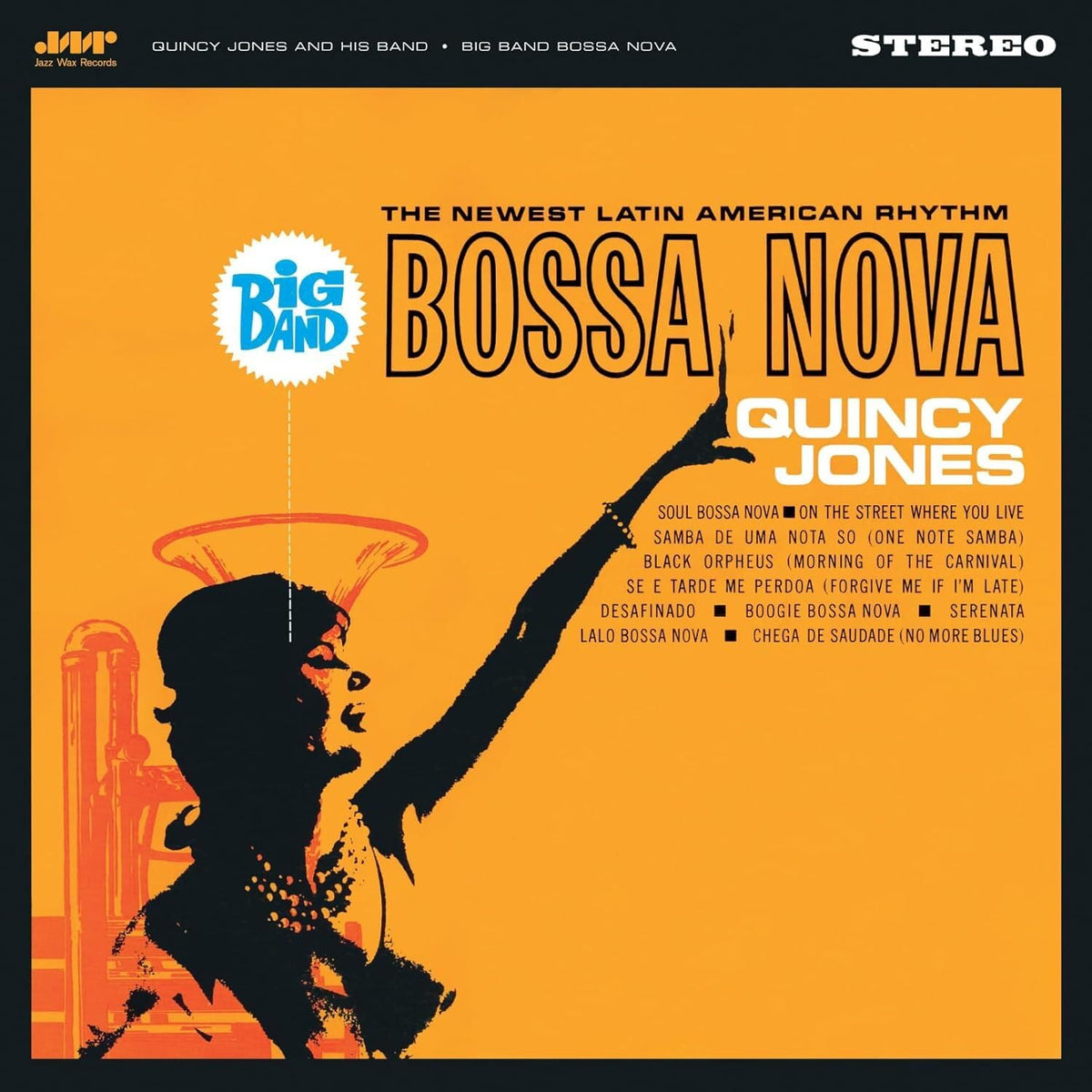 Quincy Jones – Big Band Bossa Nova vinyl record cover