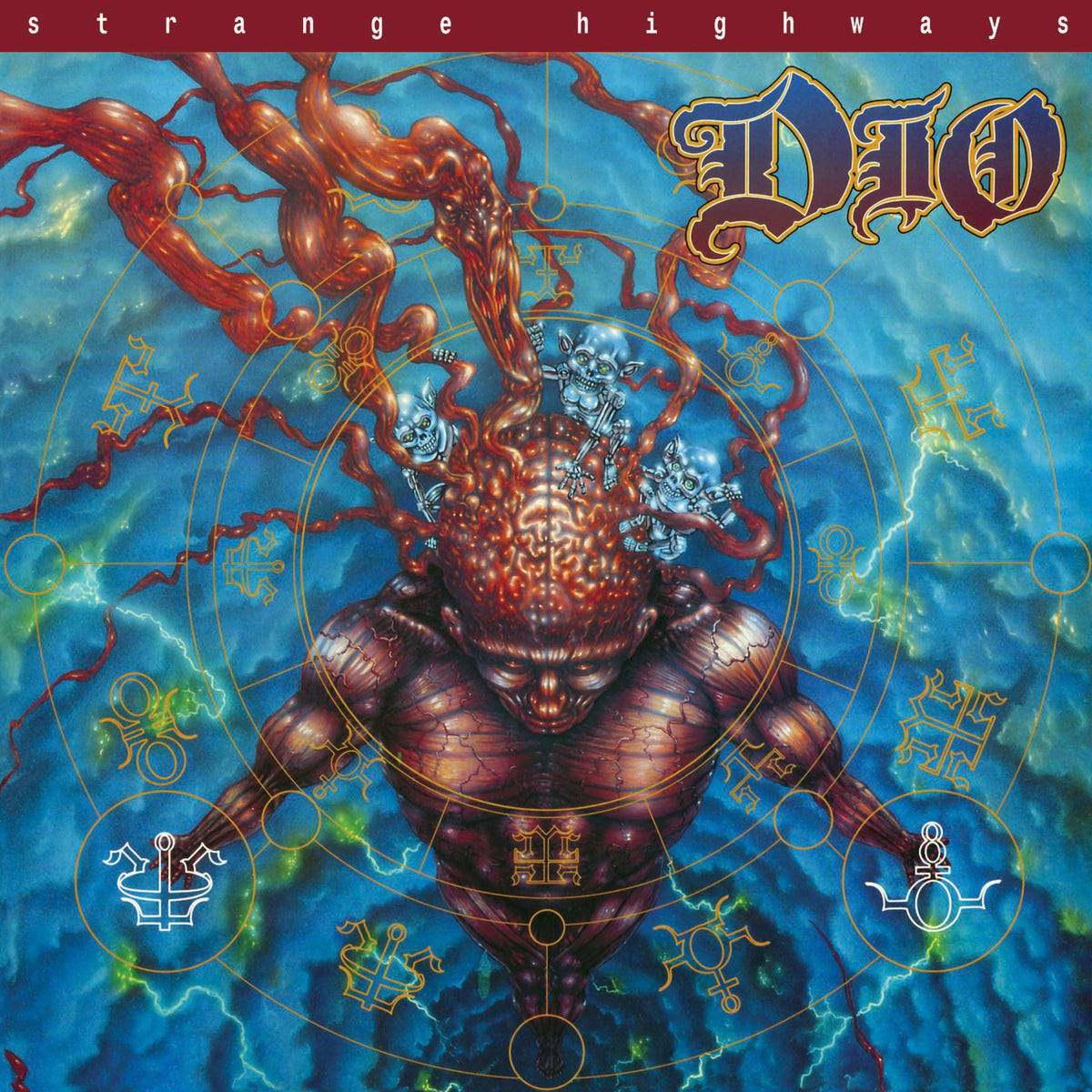 Dio – Strange Highways (Colour Vinyl)(LP) by Dio vinyl record cover