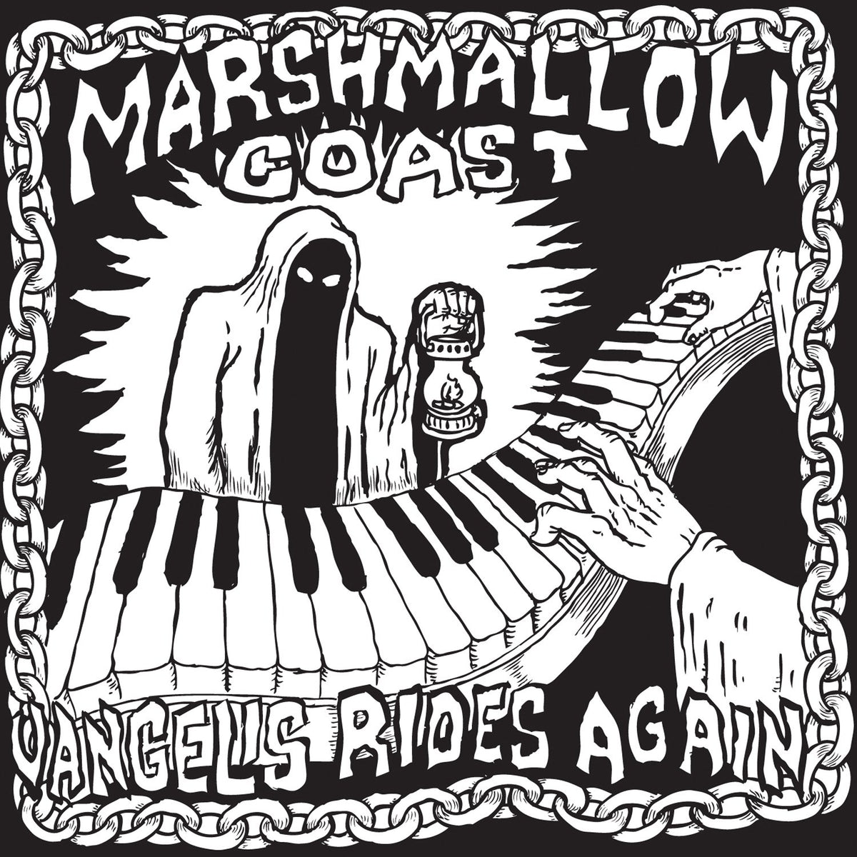 Marshmallow Coast – Vangelis Rides Again vinyl record cover