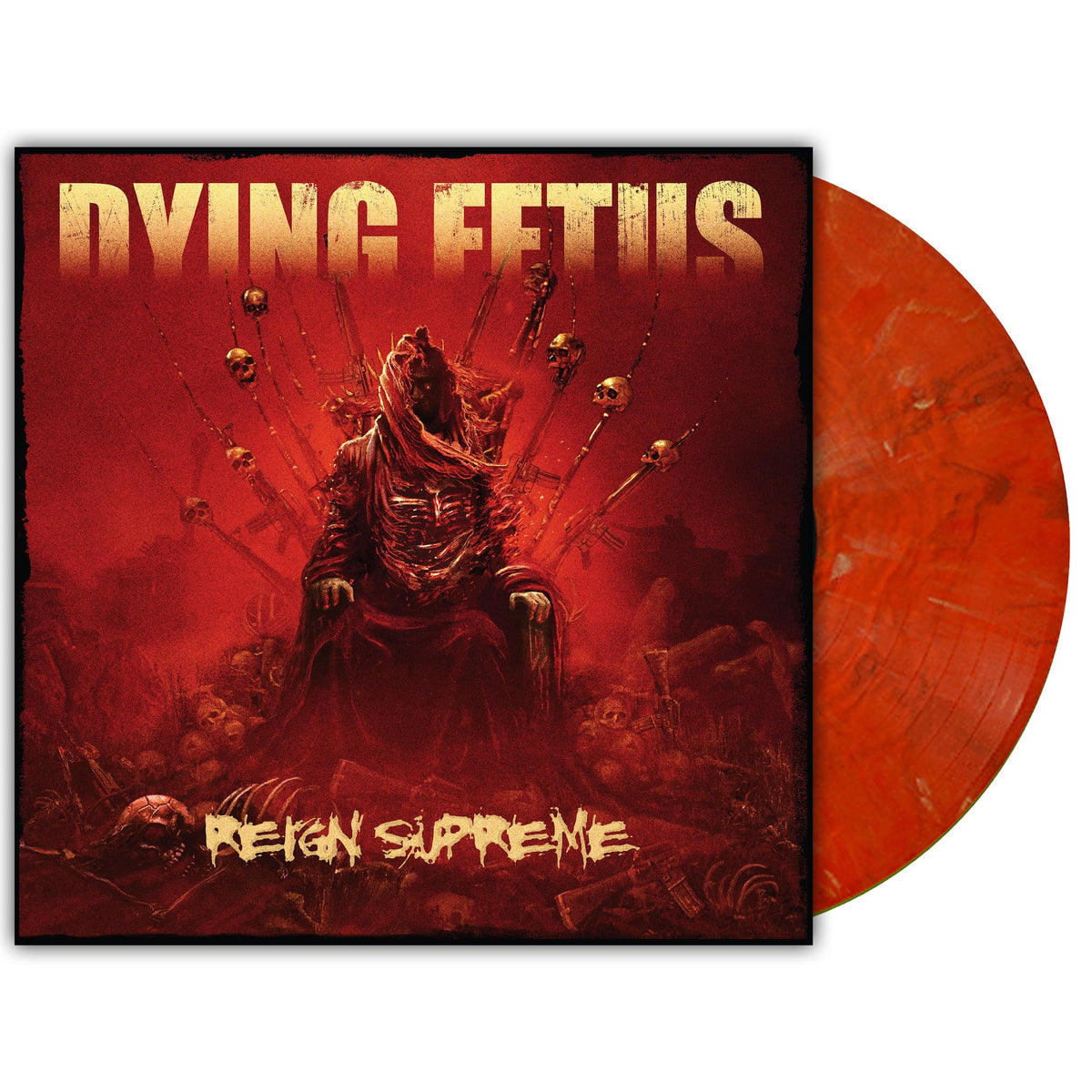 Dying Fetus – Reign Supreme vinyl record cover