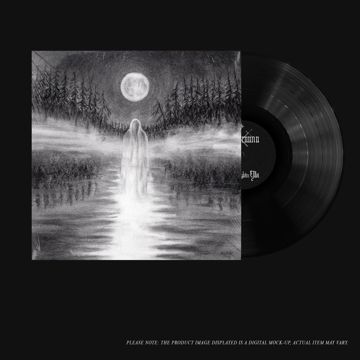Havukruunu – Kuu Erkylän Yllä vinyl record cover