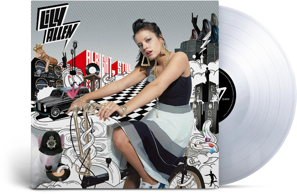 Lily Allen – Alright, Still vinyl record cover