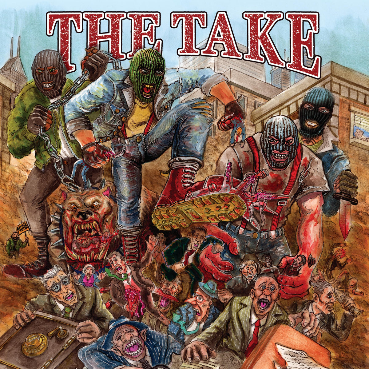 The Take – The Take vinyl record cover