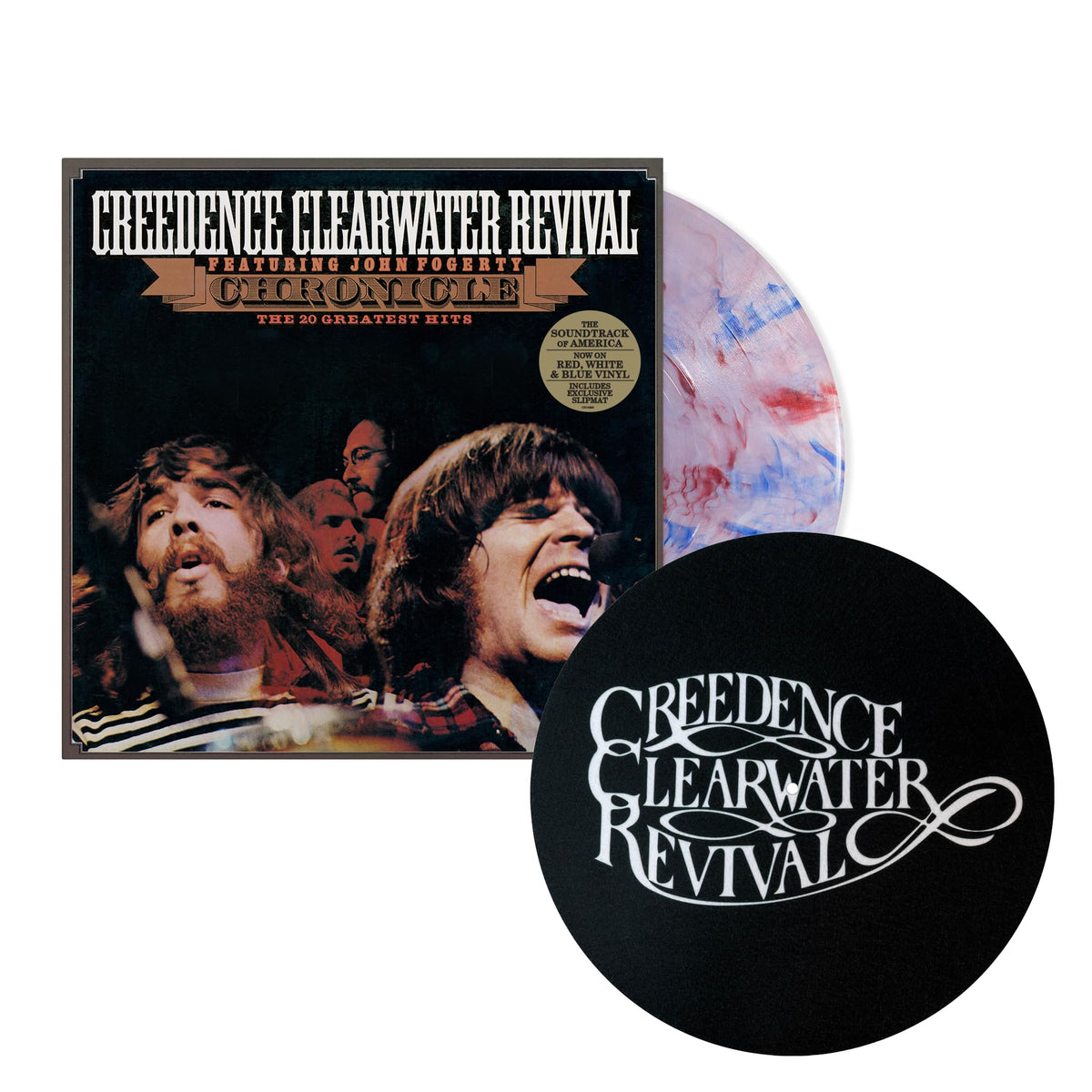 Creedence Clearwater Revival – Chronicle: The 20 Greatest Hits (Celebration Edition) (America Vi vinyl record cover