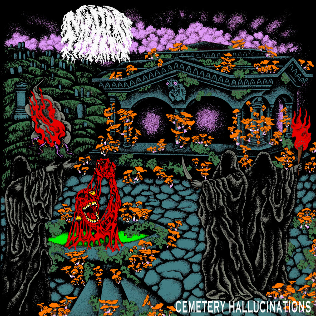 Moros – Cemetery Hallucinations vinyl record cover