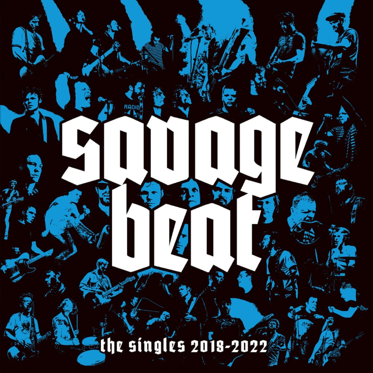 Savage Beat – The Singles 2018-2022 vinyl record cover
