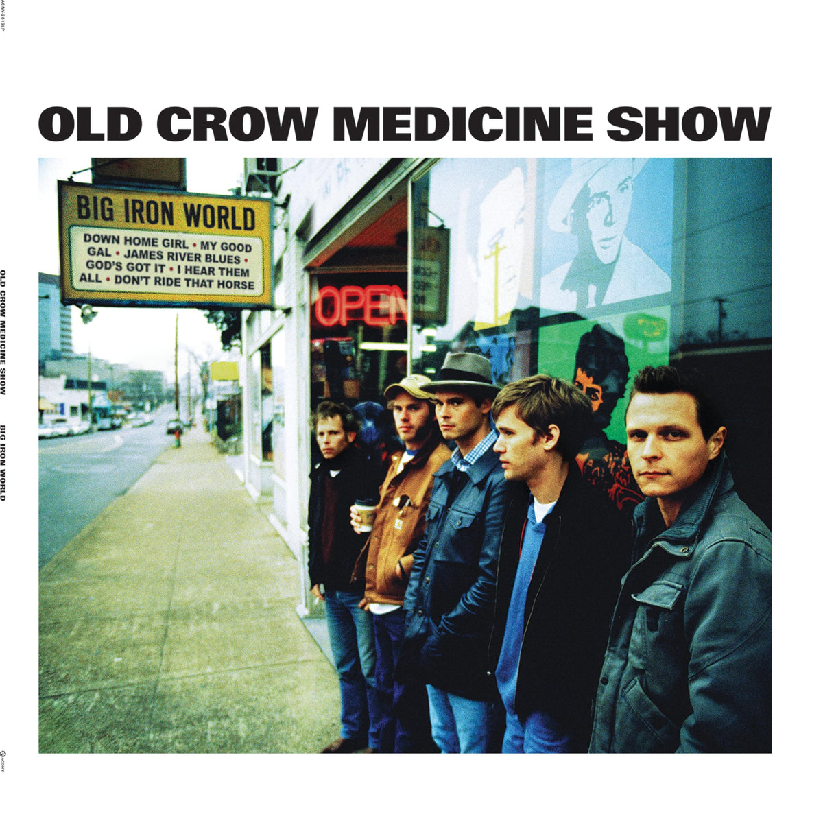 Old Crow Medicine Show – Big Iron World (20th Anniversary) vinyl record cover