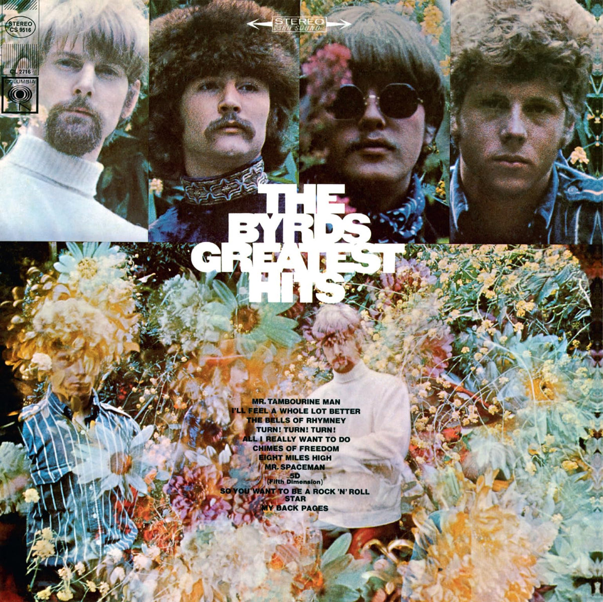 The Byrds – Greatest Hits vinyl record cover