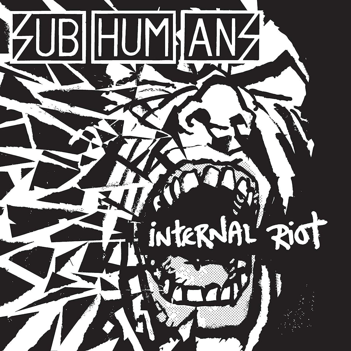 Subhumans – Internal Riot vinyl record cover