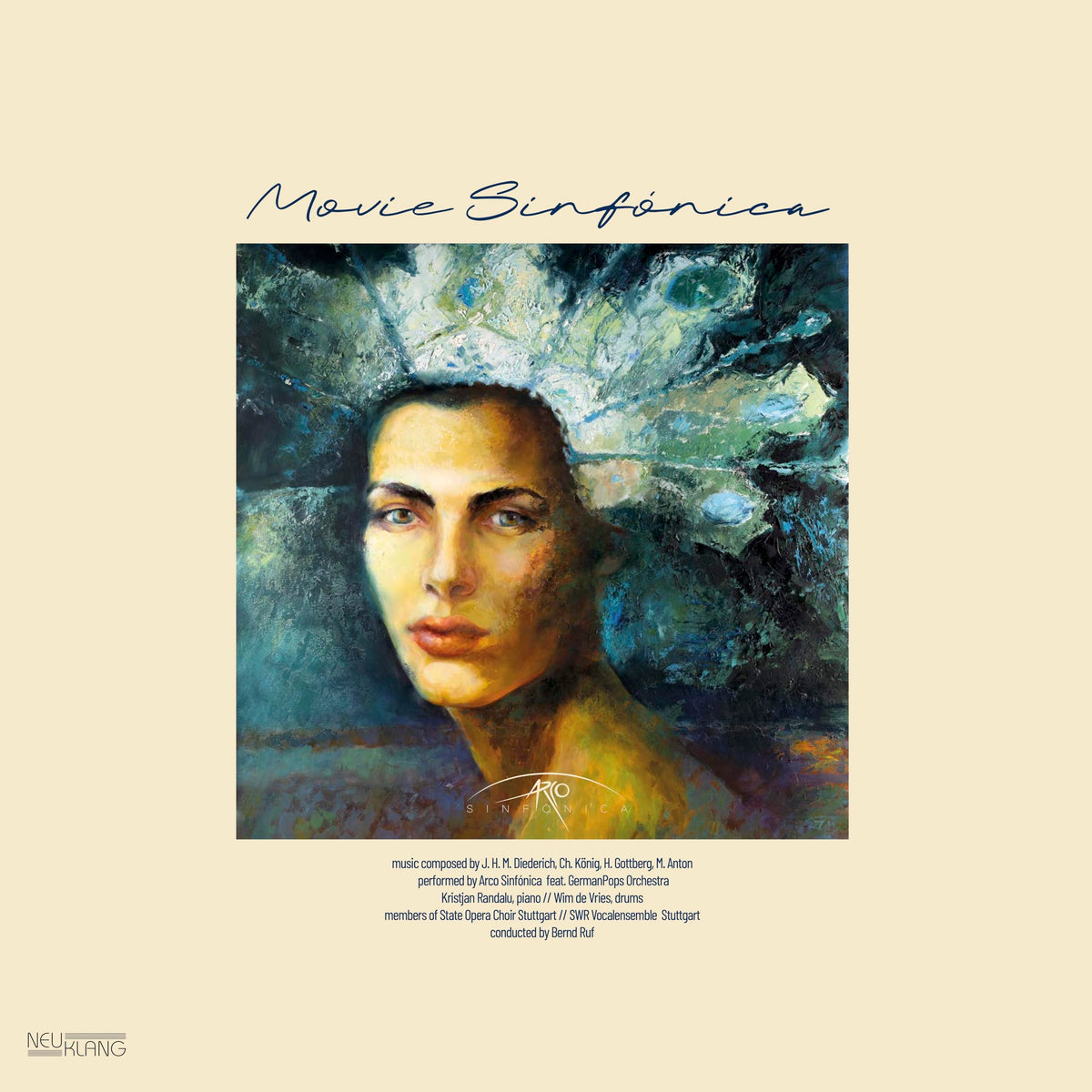 Arco Sinfónica & German Pops Orchestra – Movie Sinfónica vinyl record cover