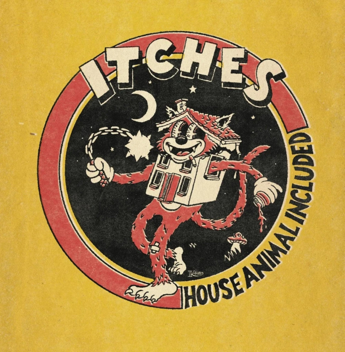 Itches – House Animal Included vinyl record cover