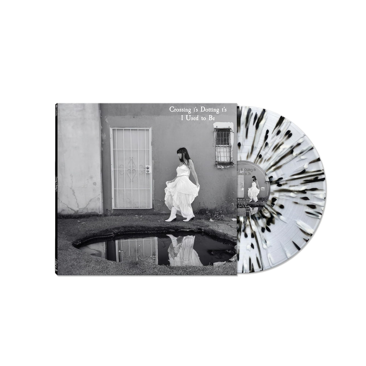Crossing I's Dotting T's – I Used to Be vinyl record cover
