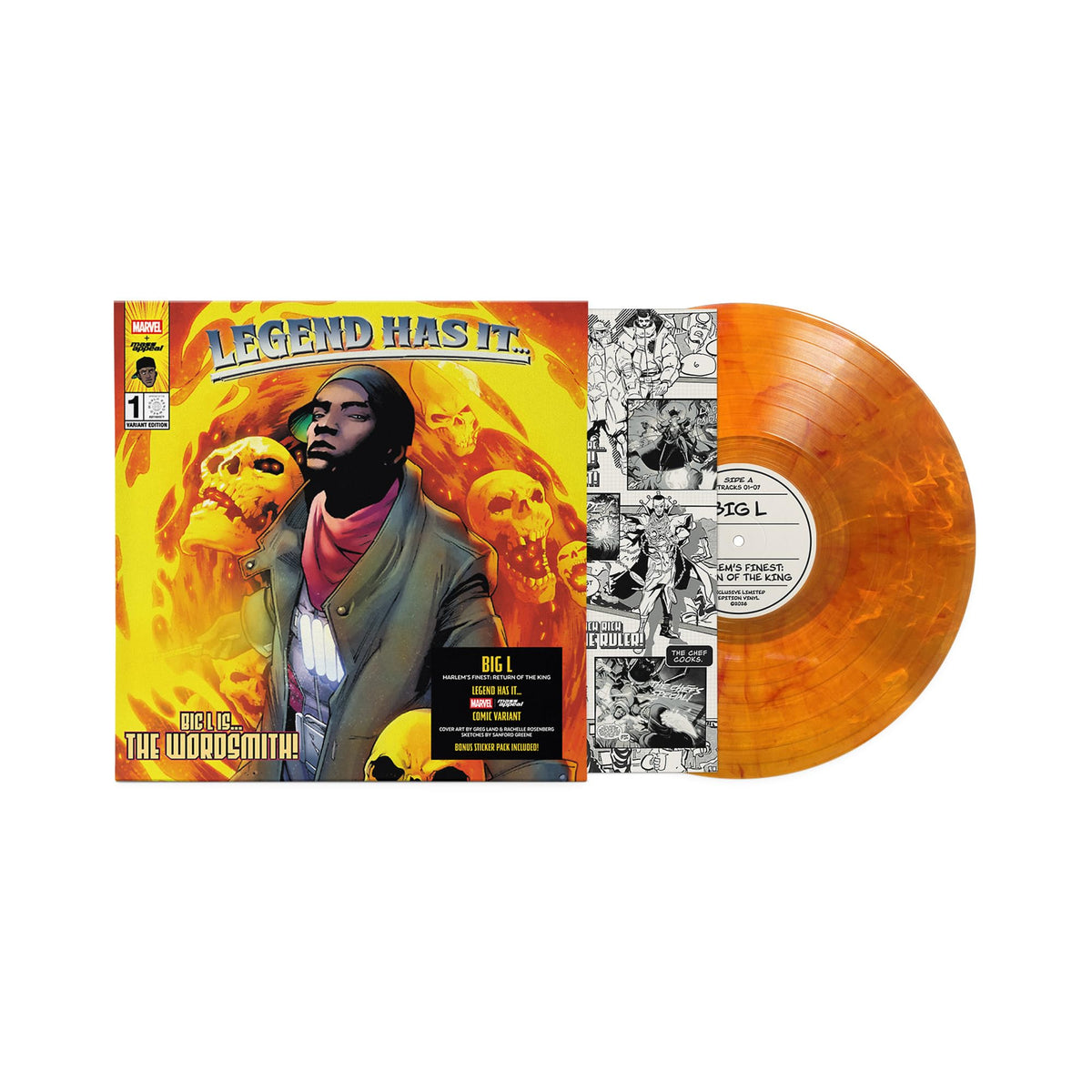 Big L – Harlem's Finest: Return of the King vinyl record cover