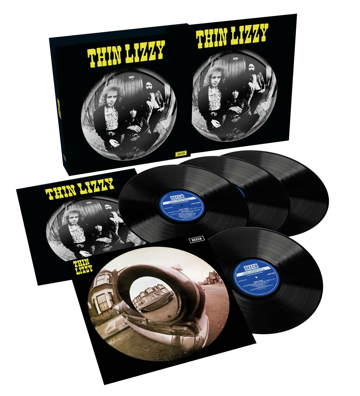 Thin Lizzy – Thin Lizzy (Deluxe Edition) (Box Set / Deluxe) vinyl record cover