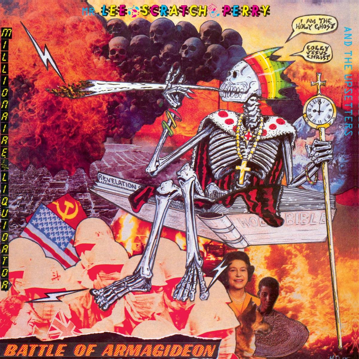 Lee 'Scratch' Perry & The Upsetters – Battle of Armagideon vinyl record cover