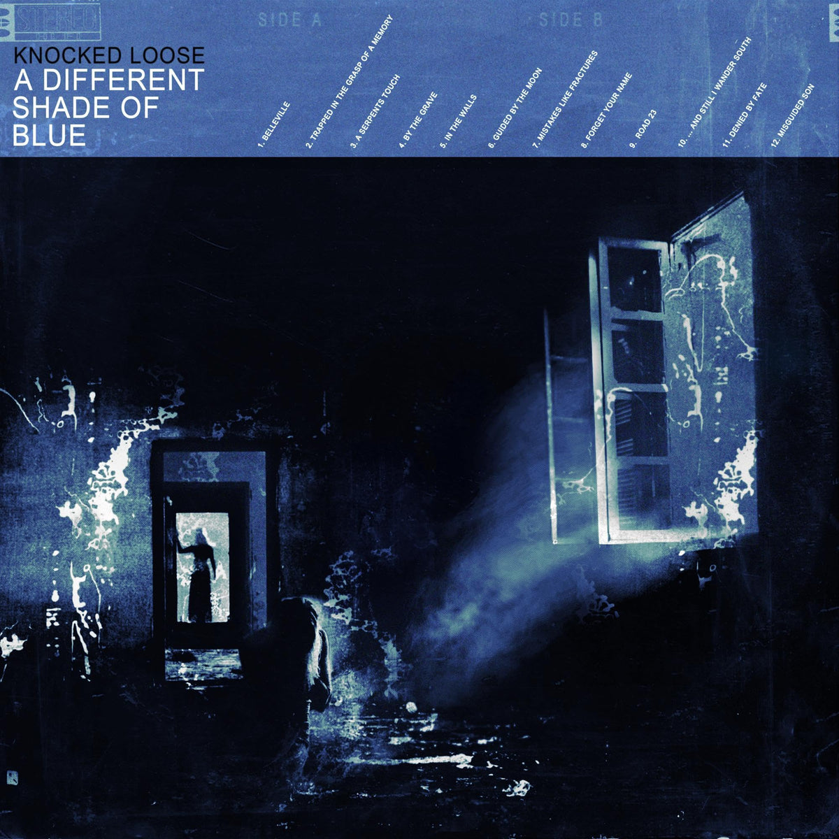 Knocked Loose – A Different Shade of Blue vinyl record cover