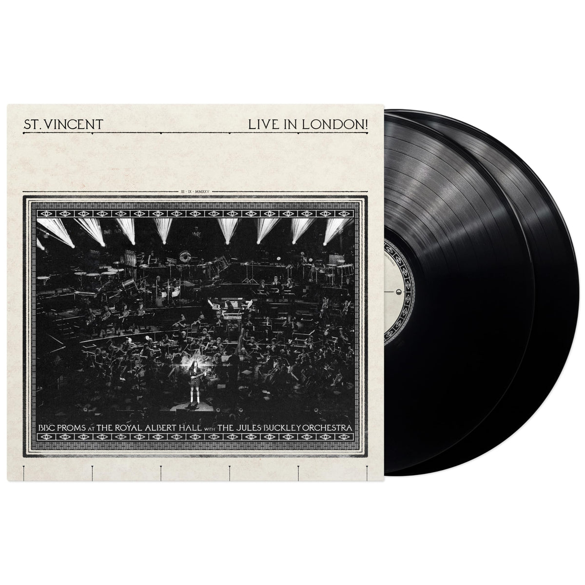 St. Vincent with The Jules Buckley Orchestra – Live in London! (BBC Proms at the Royal Albert Hall) vinyl record cover