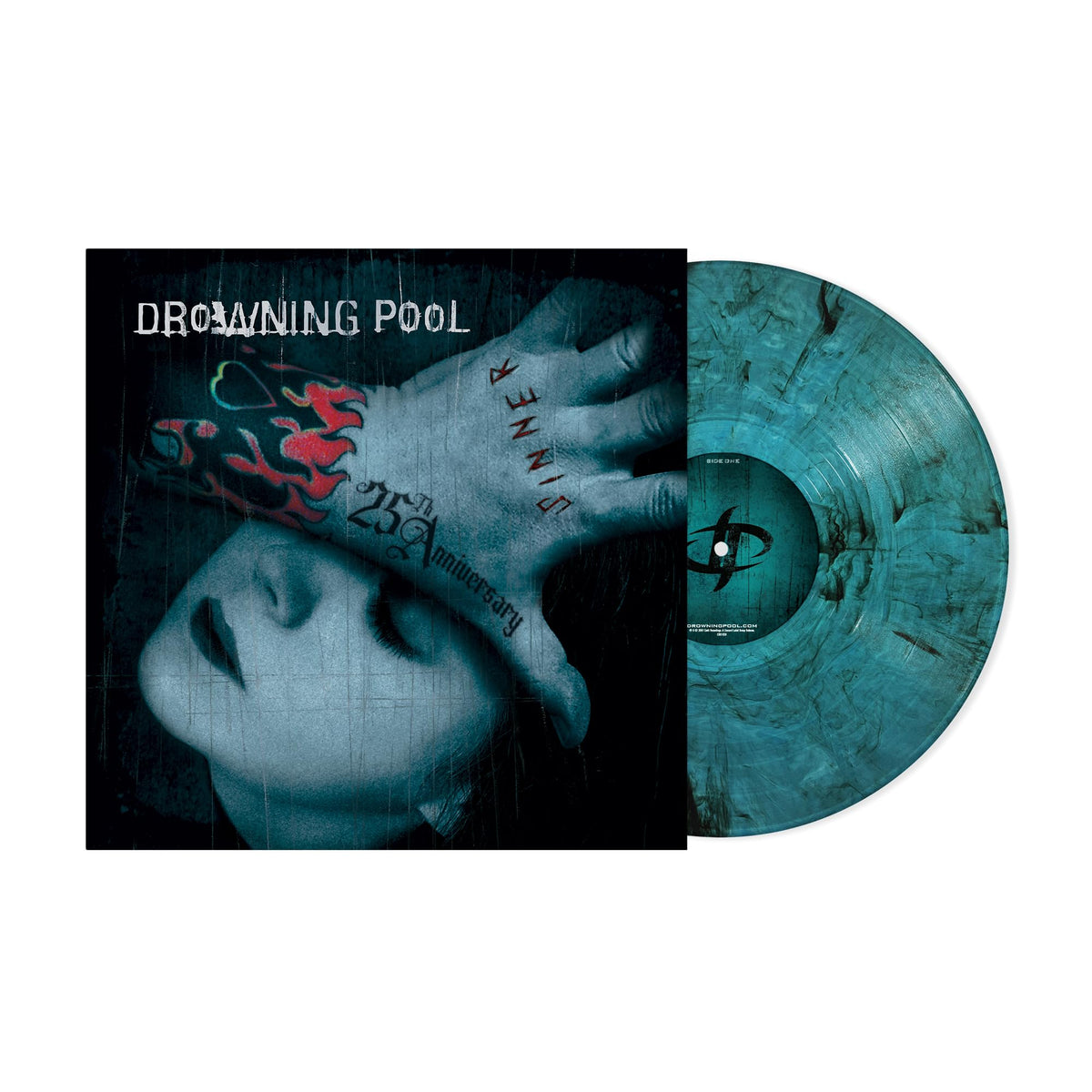 Drowning Pool – Sinner (25th Anniversary Edition) vinyl record cover