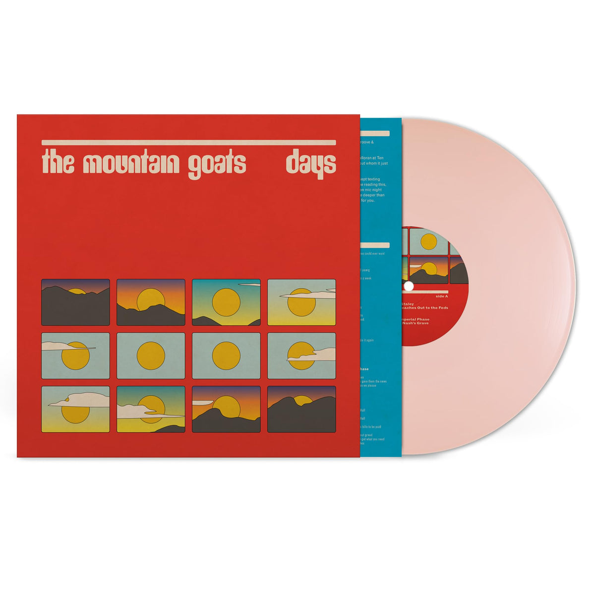 The Mountain Goats – Days vinyl record cover