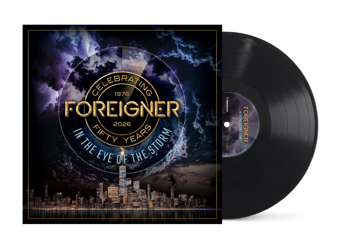 Foreigner – In the Eye of the Storm vinyl record cover