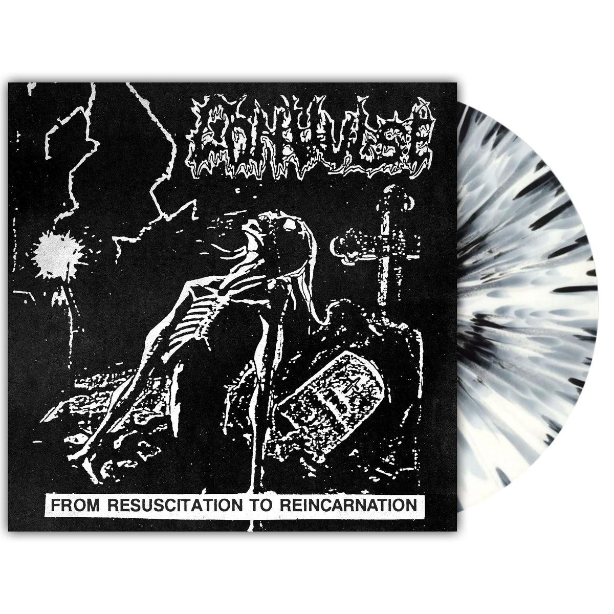 Convulse – From Resuscitation to Reincarnation vinyl record cover