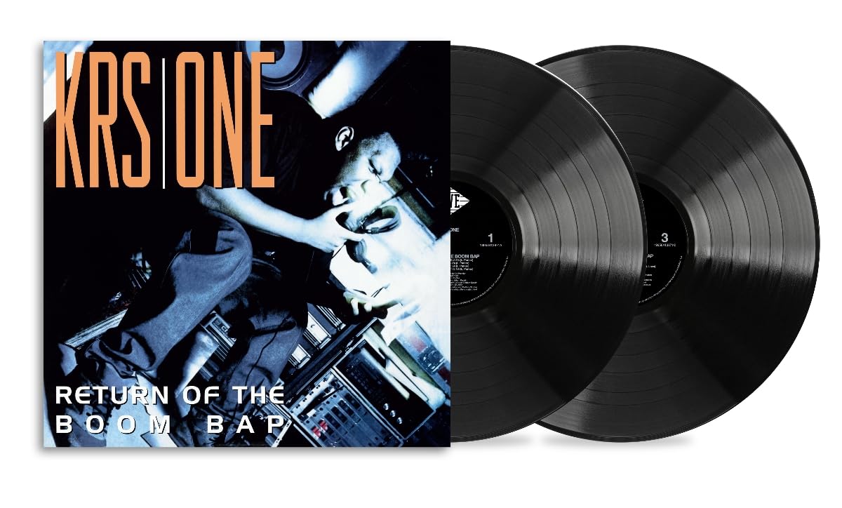 KRS-One – Return of the Boom Bap vinyl record cover