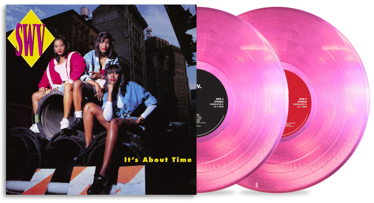 Swv – It's About Time vinyl record cover