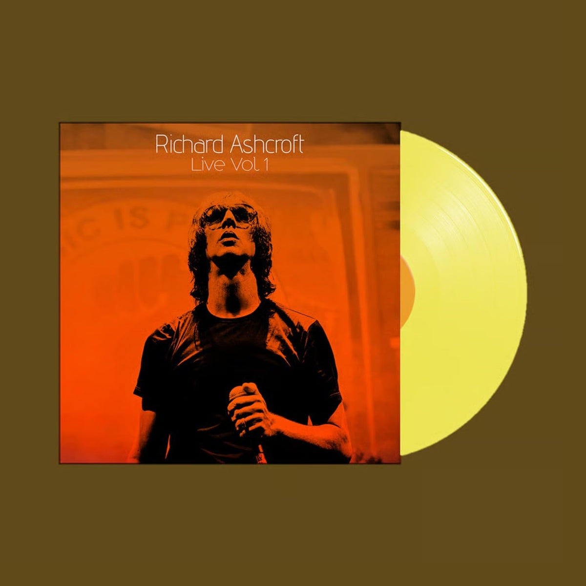Richard Ashcroft – RICHARD ASHCROFT LIVE (2LP) by RICHARD ASHCROFT vinyl record cover