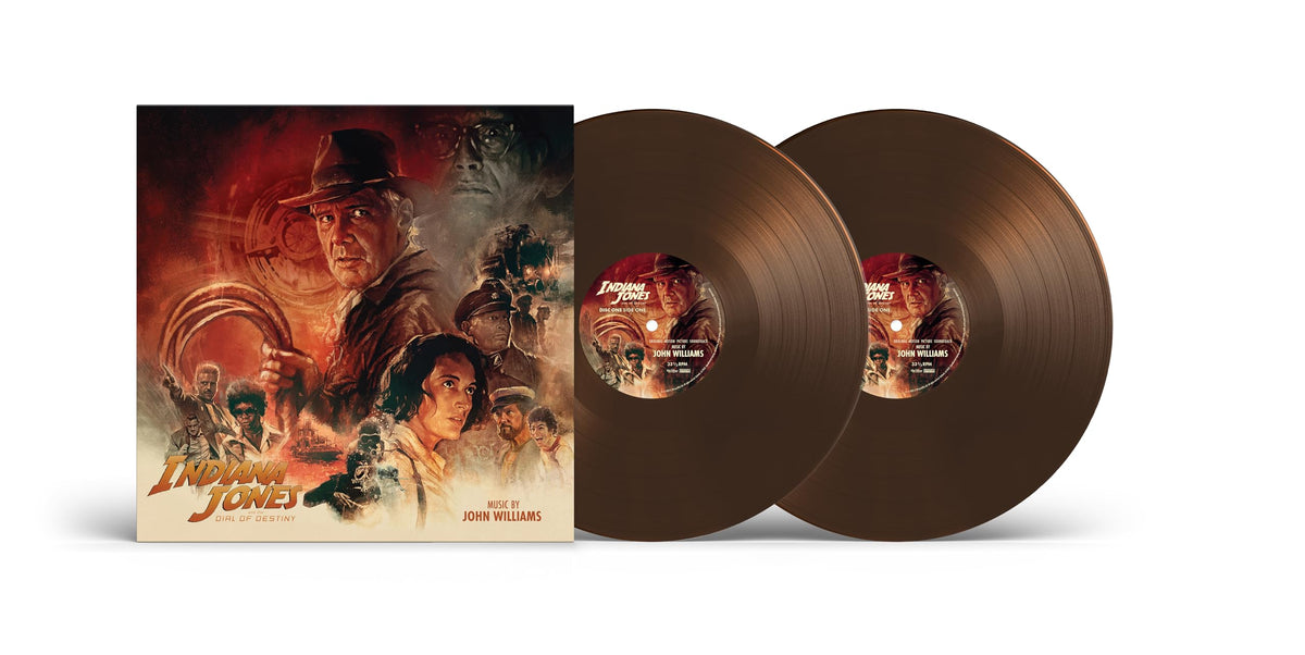 John Williams – Indiana Jones and the Dial of Destiny vinyl record cover