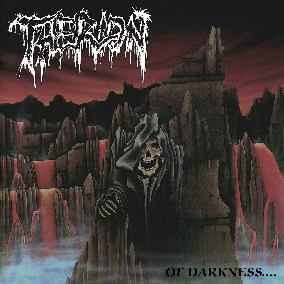 Therion – Of Darkness.... (35th Anniversary Edition) vinyl record cover