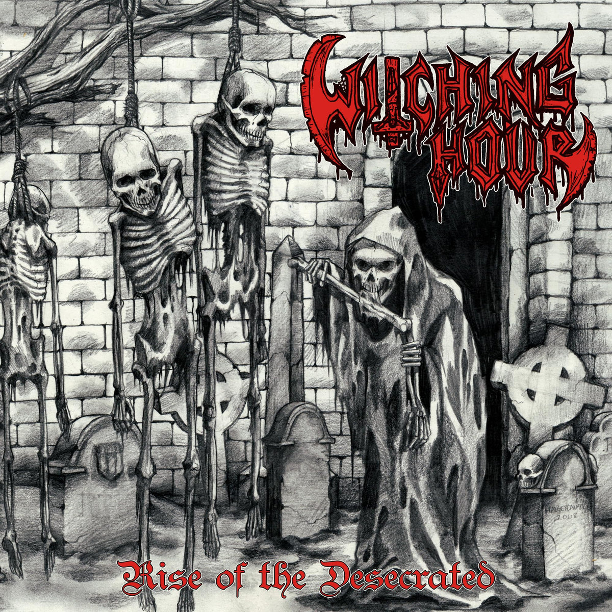 Witching Hour – Rise of the Desecrated vinyl record cover
