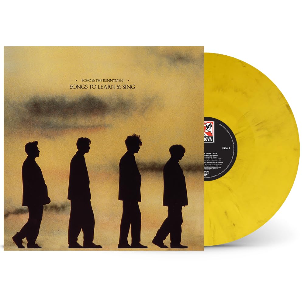 Echo & the Bunnymen – Songs to Learn & Sing (Coloured Vinyl) vinyl record cover