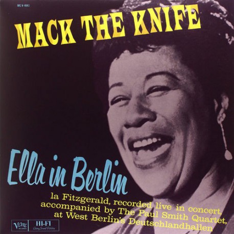 Ella Fitzgerald – Mack The Knife: Ella In Berlin — album cover