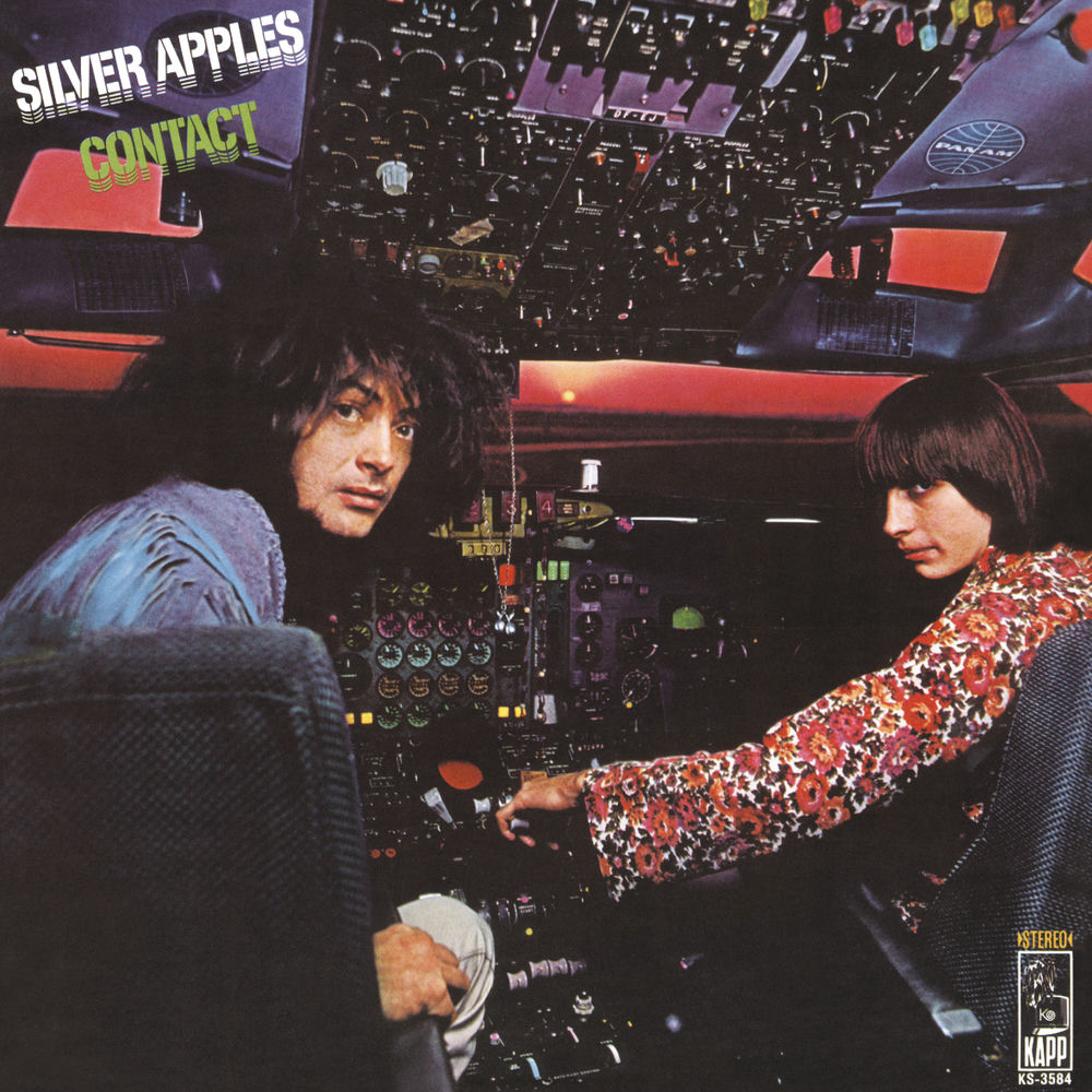 Silver Apples – Contact (Metallic Version) vinyl record cover