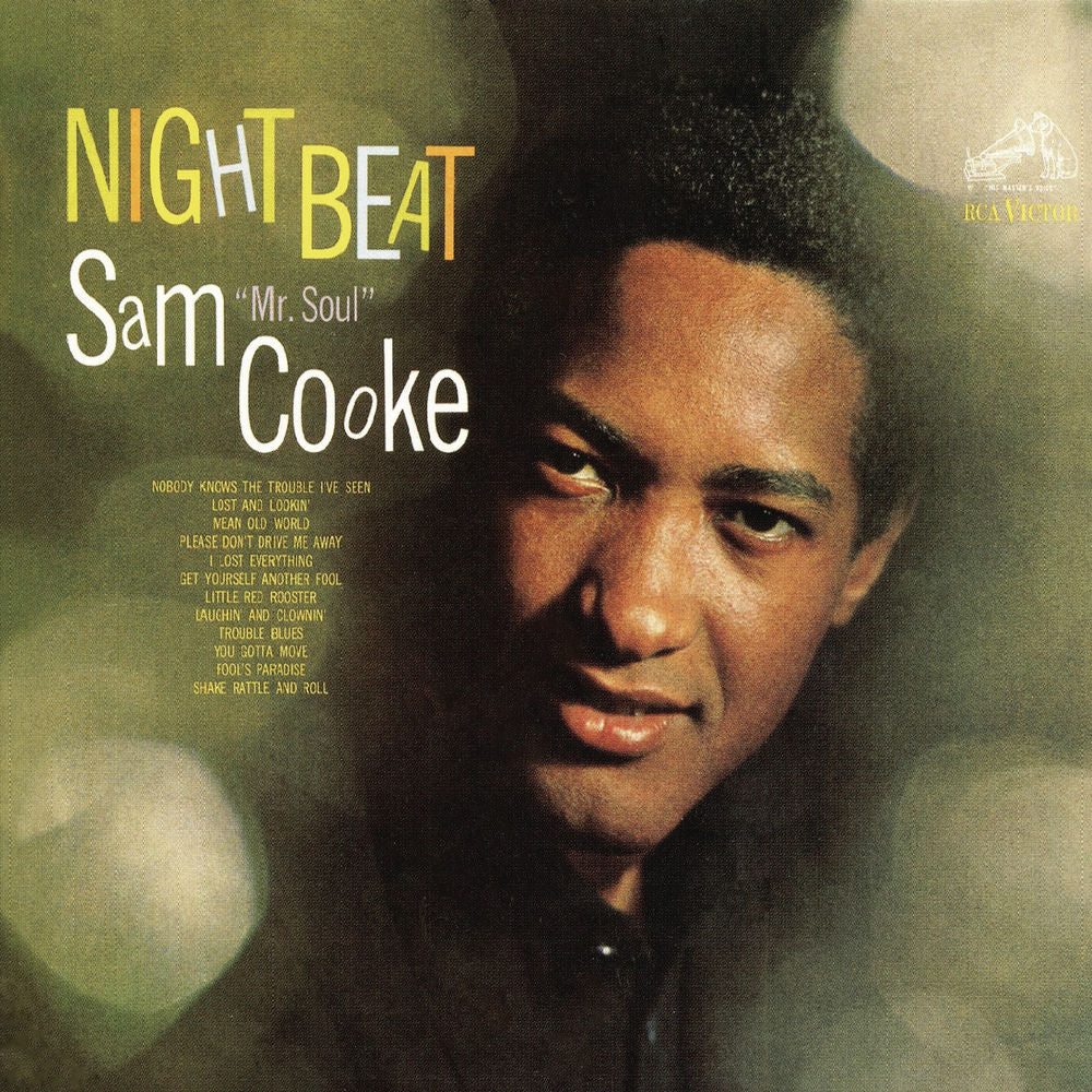Sam Cooke – Night beat vinyl record cover