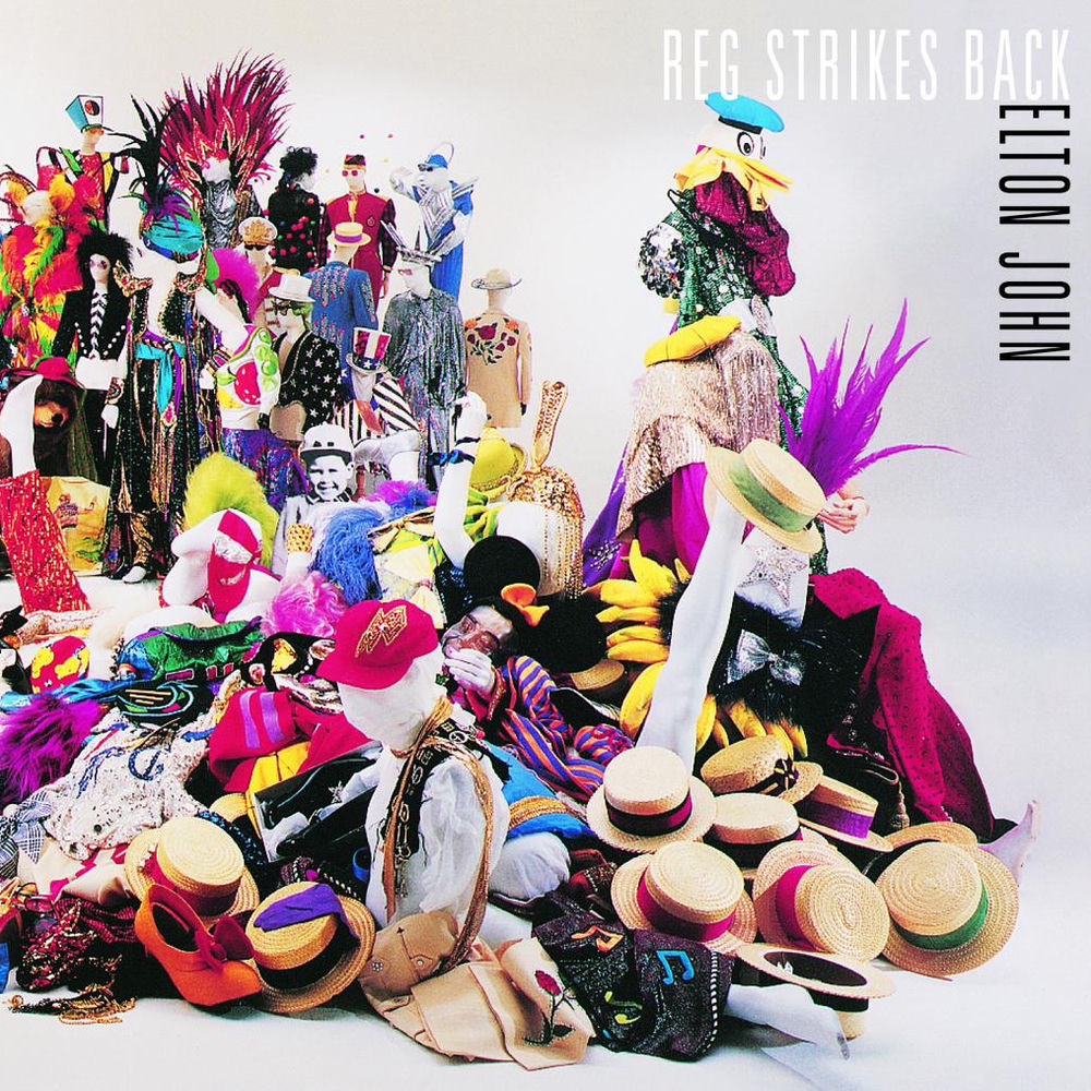Elton John – Reg Strikes Back vinyl record cover